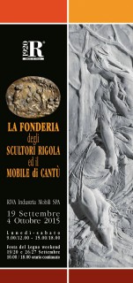 Rigola Scultori Festa del Legno 2015 Riva 1920 Folder Mostra