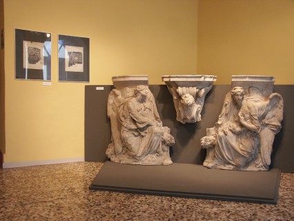 12 Villa Calvi Mostra Scultori Rigola Sala Duomo Milano Gesso Altare Maggiore