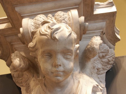 15 Villa Calvi Mostra Scultori Rigola Sala Duomo Milano Gesso Altare Maggiore Testa Angioletto