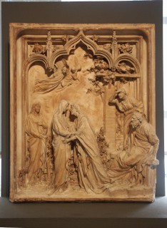 18 Villa Calvi Mostra Scultori Rigola Sala Duomo Milano Gesso Porta Centrale