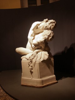 27 Villa Calvi Mostra Scultori Rigola Satiro Gesso