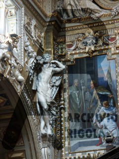 Genova Duomo Cappella Cybo Rigola Scultori Angelo 2