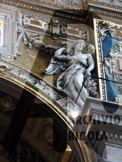 Genova Duomo Cappella Cybo Rigola Scultori Angelo 3