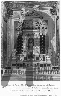 Duomo Savona Altare Misericordia Statue Rigola