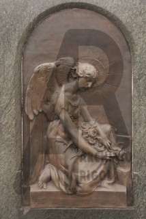 Rigola Scultori Monumenti Funerari Bronzo Angelo