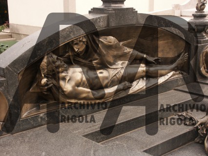 Rigola Scultori Monumenti Funerari Bronzo Deposizione 1