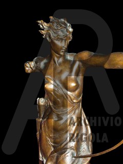 Rigola Scultori Diana Cacciatrice Bronzo 1