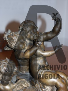 Rigola Scultori Puttini Bronzo 1